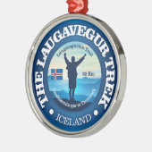 Ornement En Métal Laugavegur Trek (randonnée) (Gauche)