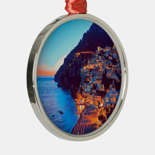 Ornement En Métal ldp POSITANO Côte Amalfi - coucher de soleil à l'h