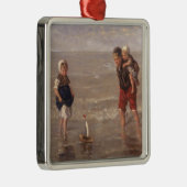 Ornement En Métal Le bateau de jouet (Droite)