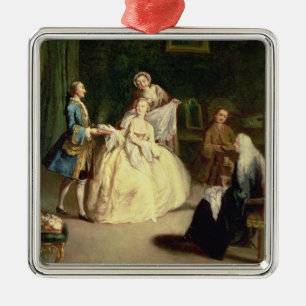 Ornement En Métal Le café