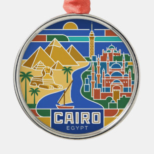 Ornement En Métal Le Caire Égypte