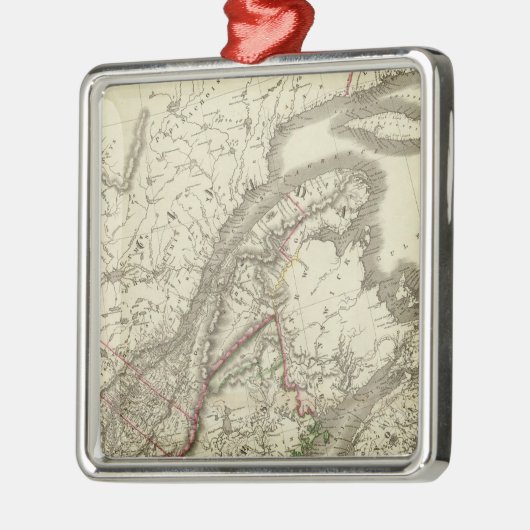 Ornement En Métal Le Canada (Gauche)