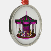 Ornement En Métal Le carrousel pourpre (Droite)