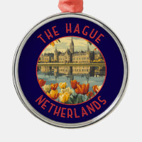 Le cercle en détresse rétro de La Haye Pays-Bas