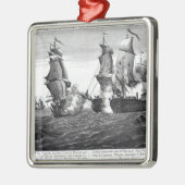 Ornement En Métal Le combat mémorable entre capitaine Pearson (Gauche)