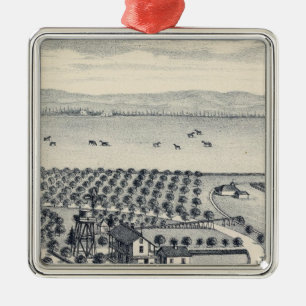 Ornement En Métal Le comté de Fresno, la Californie 20