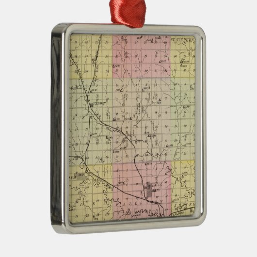 Ornement En Métal Le comté de Richardson, Nébraska (Droite)