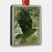 Ornement En Métal Le Corbeau de Poe (Droite)