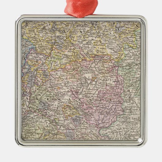 Ornement En Métal Le duché de Francia, Alemannia, Bavière (Devant)