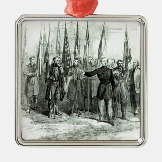 Ornement En Métal Le Général Custer (Devant)