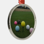 Ornement En Métal Le golf de Pâques (Droite)
