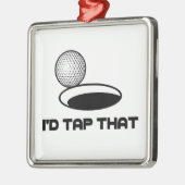 Ornement En Métal Le golf I taperait cela (Gauche)