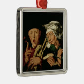 Ornement En Métal Le joueur de cornemuse (Droite)