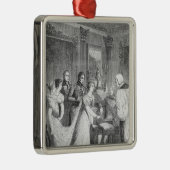 Ornement En Métal Le mariage de la princesse Charlotte de (Droite)