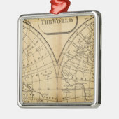 Ornement En Métal Le monde (Gauche)
