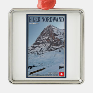 Ornement En Métal Le mur du nord de l'Eiger