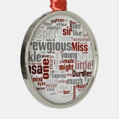 Ornement En Métal Le mystère d'Edwin Drood (Droite)