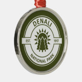 Ornement En Métal Le Parc national de Denali (Droite)