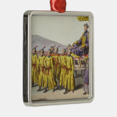 Ornement En Métal Le poumon de Ch'ien d'empereur a porté dedans (Droite)