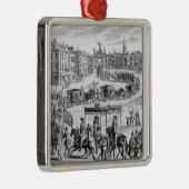 Ornement En Métal Le Roi Charles II (Droite)