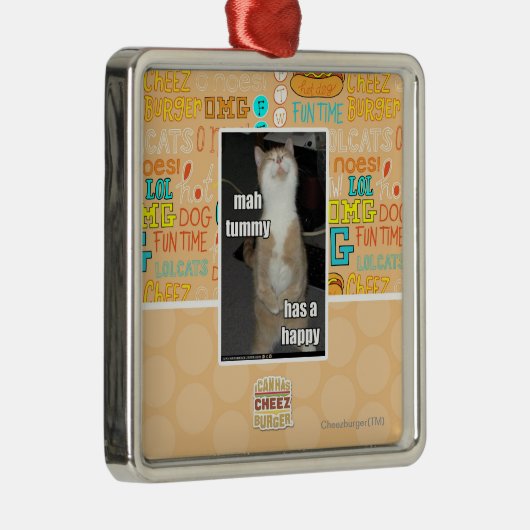 Ornement En Métal Le ventre d'heure-milliampère a un heureux (Droite)