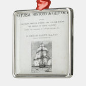 Ornement En Métal Le voyage du beagle (Gauche)