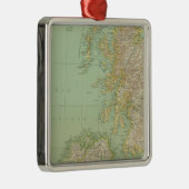 Ornement En Métal L'Ecosse, Irlande (Droite)