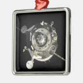 Ornement En Métal L'engin spatial Soyouz TMA-17 (Gauche)