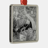 Ornement En Métal L'énorme chêne est réduit (Droite)