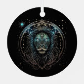 Ornement En Métal Leo le lion (Verso)