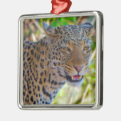 Ornement En Métal Leopard tacheté (Gauche)