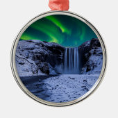 Ornement En Métal Les cascades | Cascade Skógafoss (Devant)