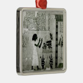 Ornement En Métal Les défunts accompagnés de sa soeur (Droite)