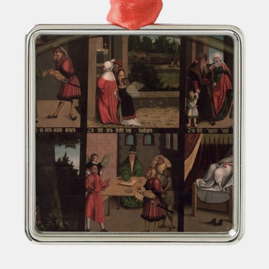 Ornement En Métal Les Dix commandements (Devant)