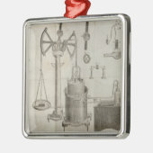 Ornement En Métal Les éléments de Chemistry (Gauche)