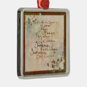 Ornement En Métal Les Fruits de l'esprit (Droite)