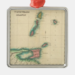 Ornement En Métal Les Îles du Vent
