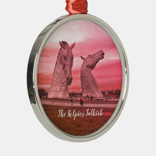 Ornement En Métal Les Kelpies, Falkirk en Écosse (Droite)
