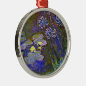 Ornement En Métal Les nénuphars de Monet (Droite)