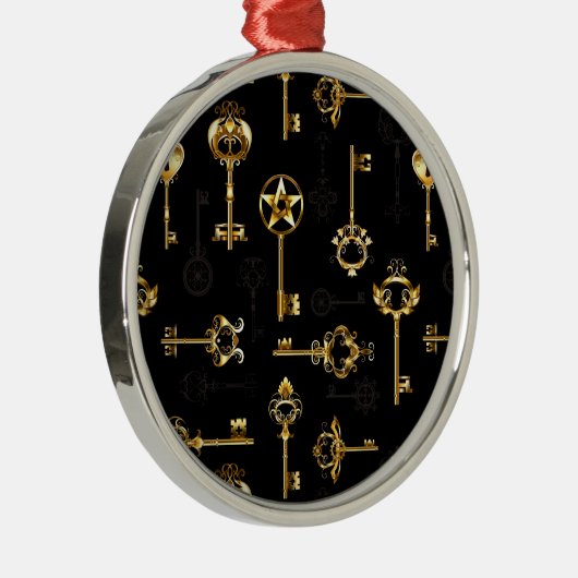 Ornement En Métal Les Patters de Seamless avec Golden Keys (Droite)