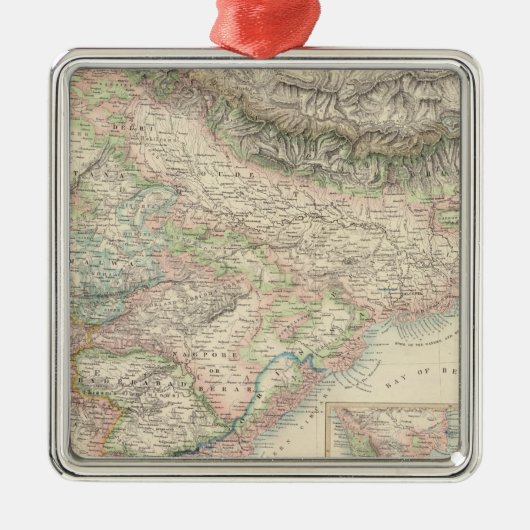 Ornement En Métal Les possessions britanniques en Indes est (Devant)