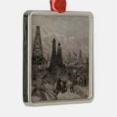 Ornement En Métal Les puits de pétrole de pétrole à Bakou sur le (Droite)