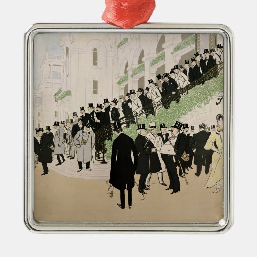 Ornement En Métal L'escalier de tribune (Devant)