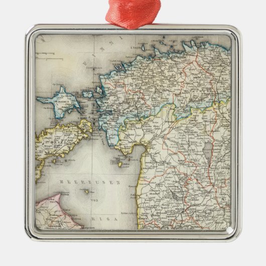 Ornement En Métal Lettonie, Estonie (Devant)