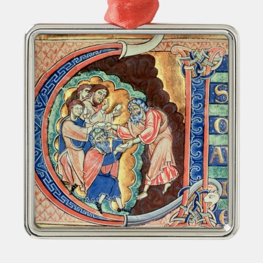 Ornement En Métal Lettre initiale "V" Visio Abdie (Devant)