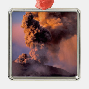 Ornement En Métal L'évènement du sommet de l'Etna, l'UE, l'Italie,