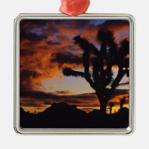 Ornement En Métal Lever de soleil spectaculaire à Joshua Tree Nation