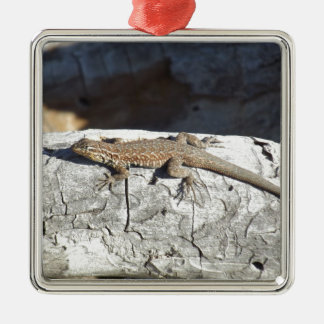 Ornement En Métal Lézard