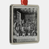 Ornement En Métal L'histoire de l'oeuf de Christophe Colomb (Droite)