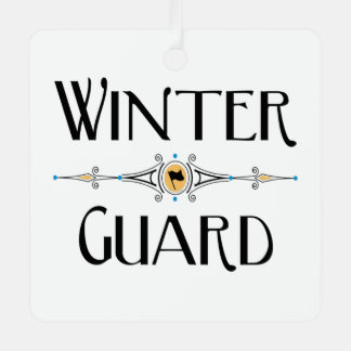 Ornement En Métal Ligne décorative de garde d'hiver